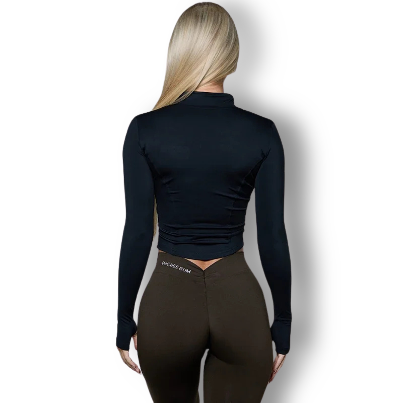 Sculpting Yoga Jacket – Elasticity, Slim-Fit & Breathable Sports Jacket