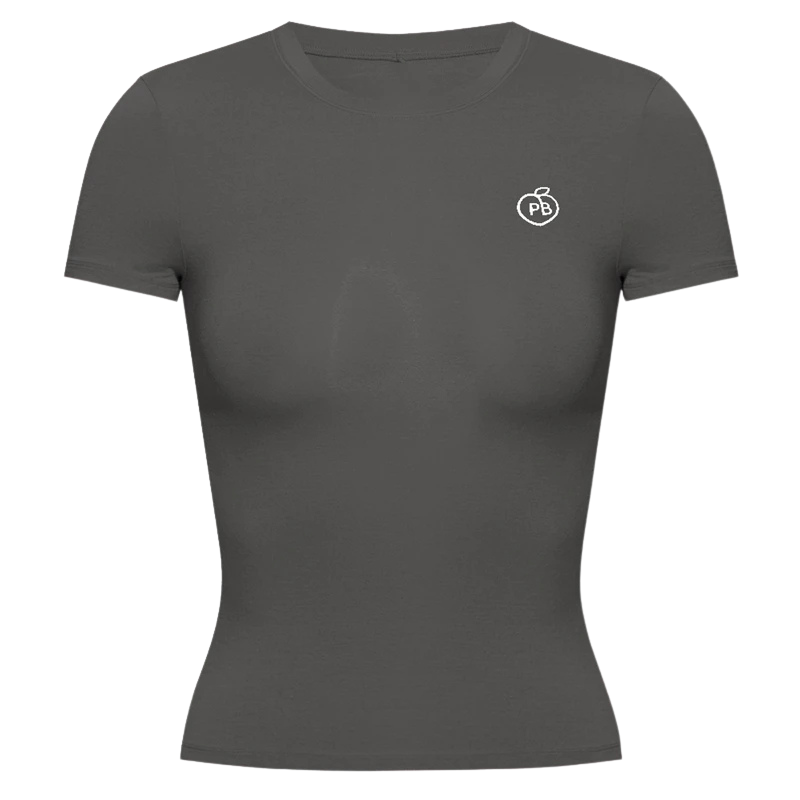 Slimming Quick-Dry Sports Tee – Push-Up, Breathable & Workout Ready