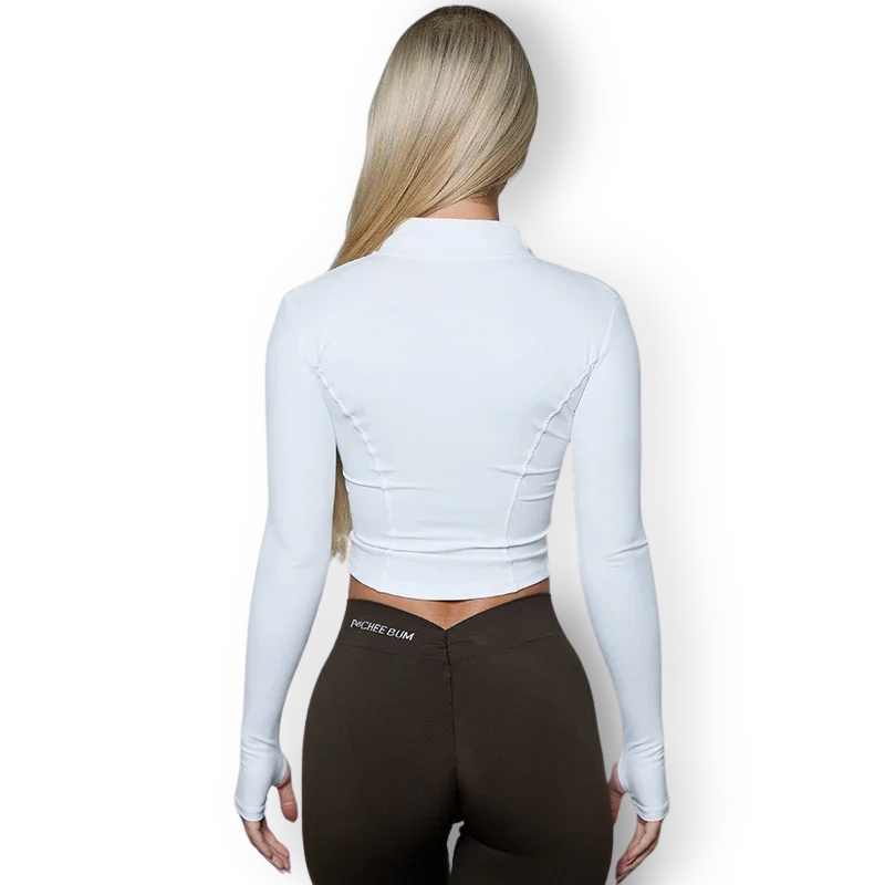 Sculpting Yoga Jacket – Elasticity, Slim-Fit & Breathable Sports Jacket