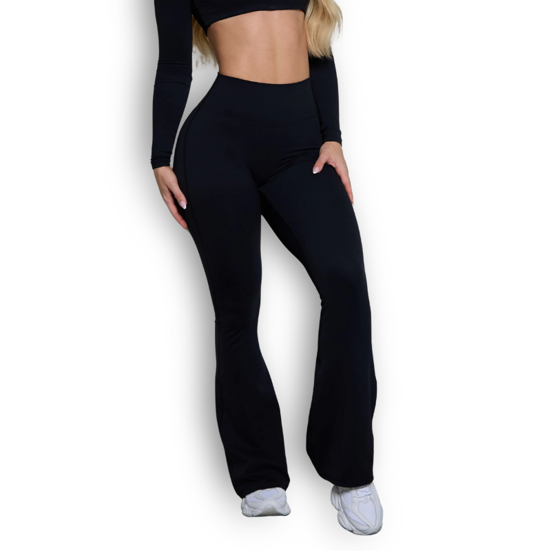 Flare Scrunch Butt Yoga Pants – High-Waist, Booty-Lifting & Ultra-Stretchy